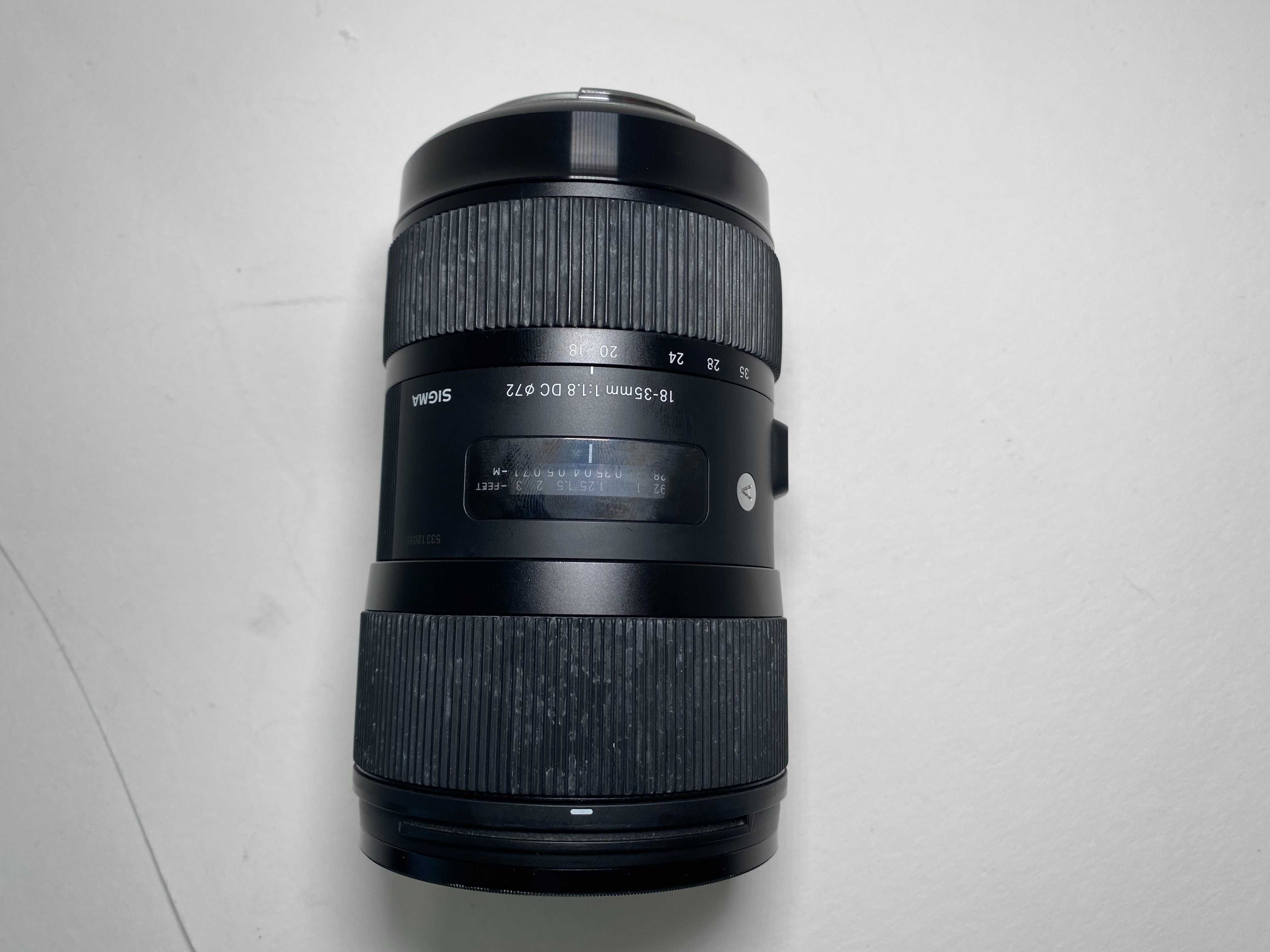Об'єктив Sigma 18-35mm f/1.8 для Canon (байонет Canon EF-S)