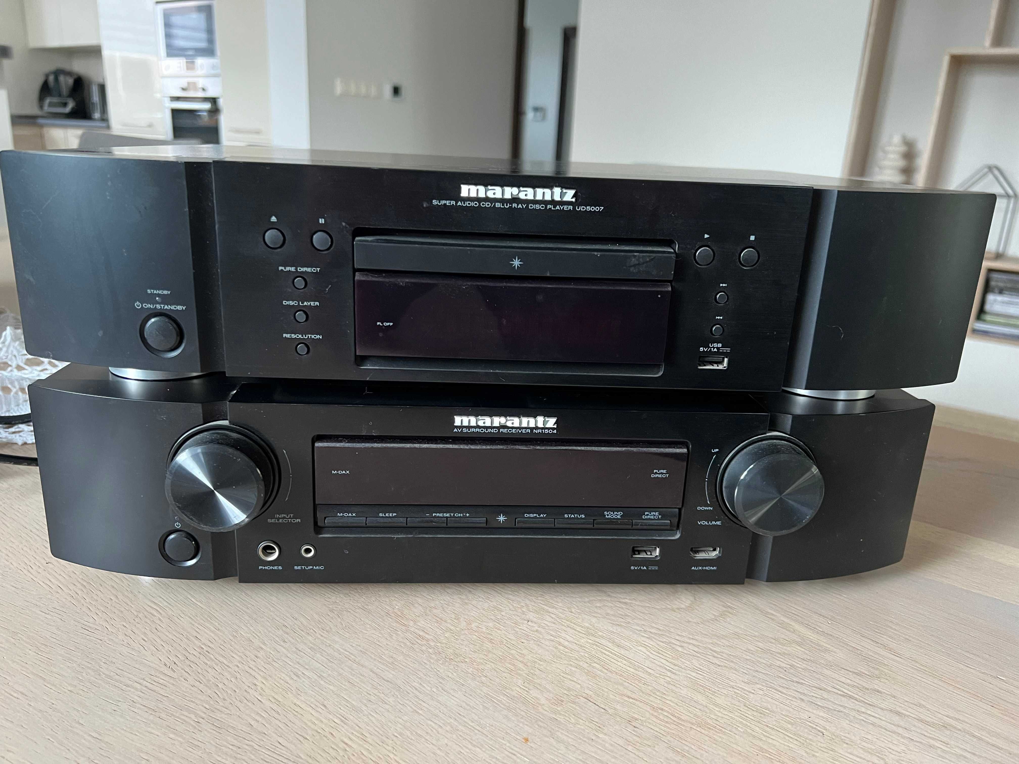 Amplituner MARANTZ NR 1504 + UD 5007