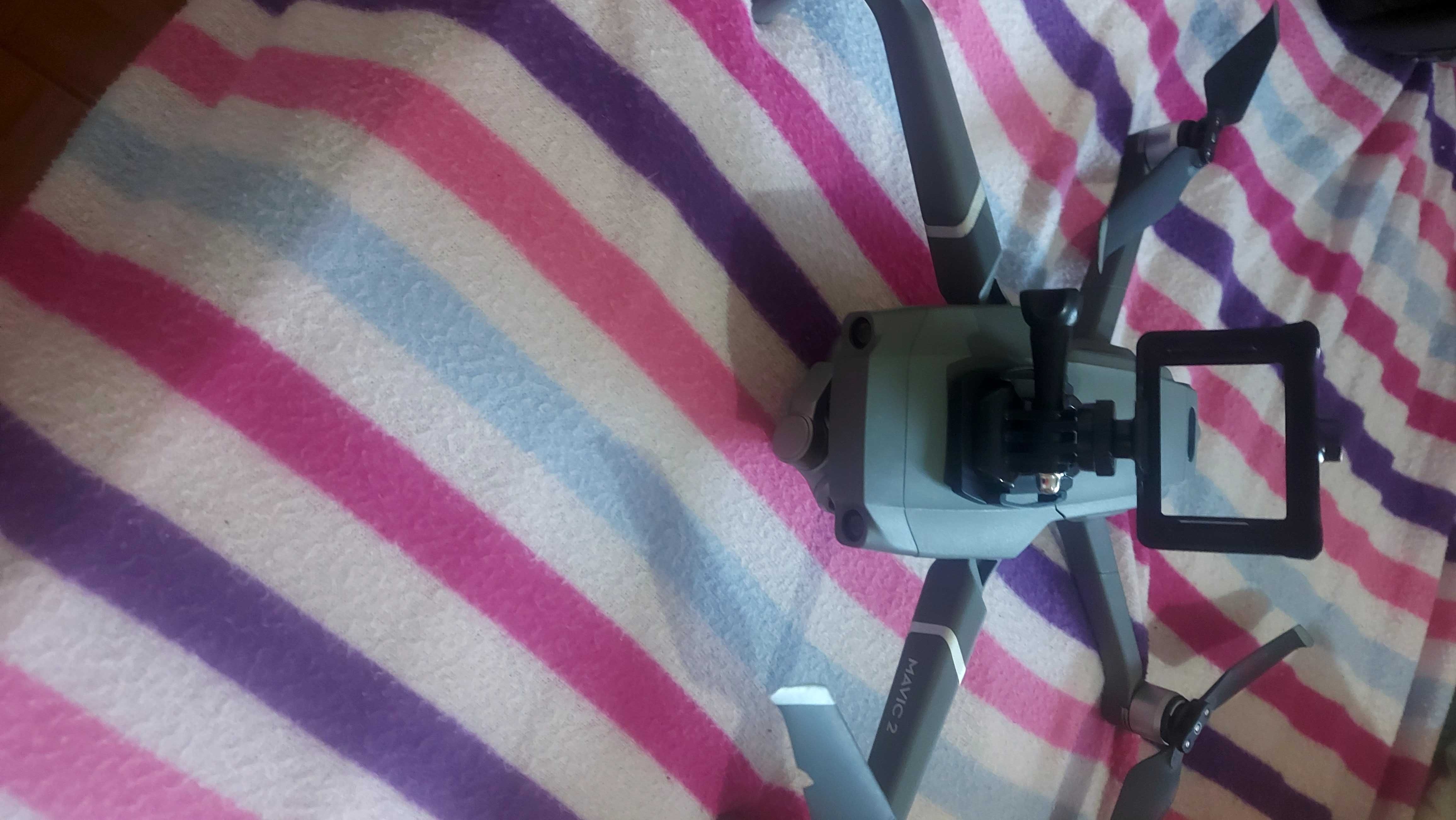 Vd  drone mavic 2 zoom câmera 4k Full HD como novo poucas horas de voo