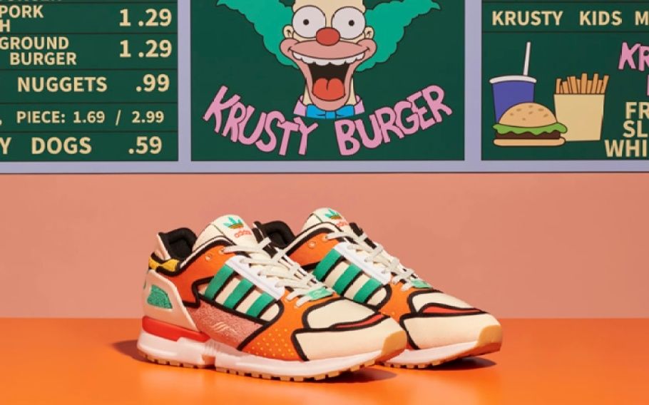 Kicksy Adidas x The Simpsons ZX 10000 " Krusty Burger" EUR 46 2/3