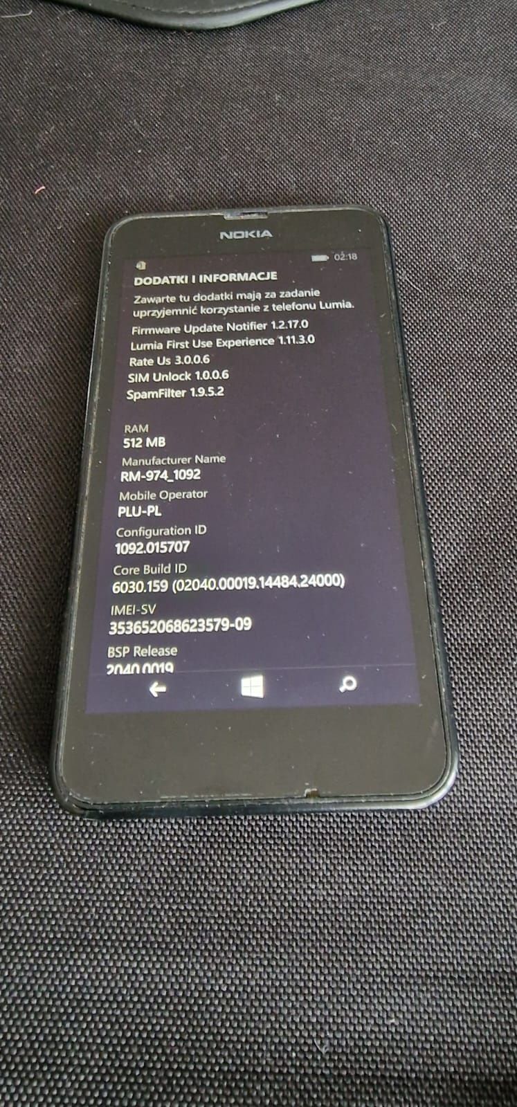 Telefon Nokia lumia 635
