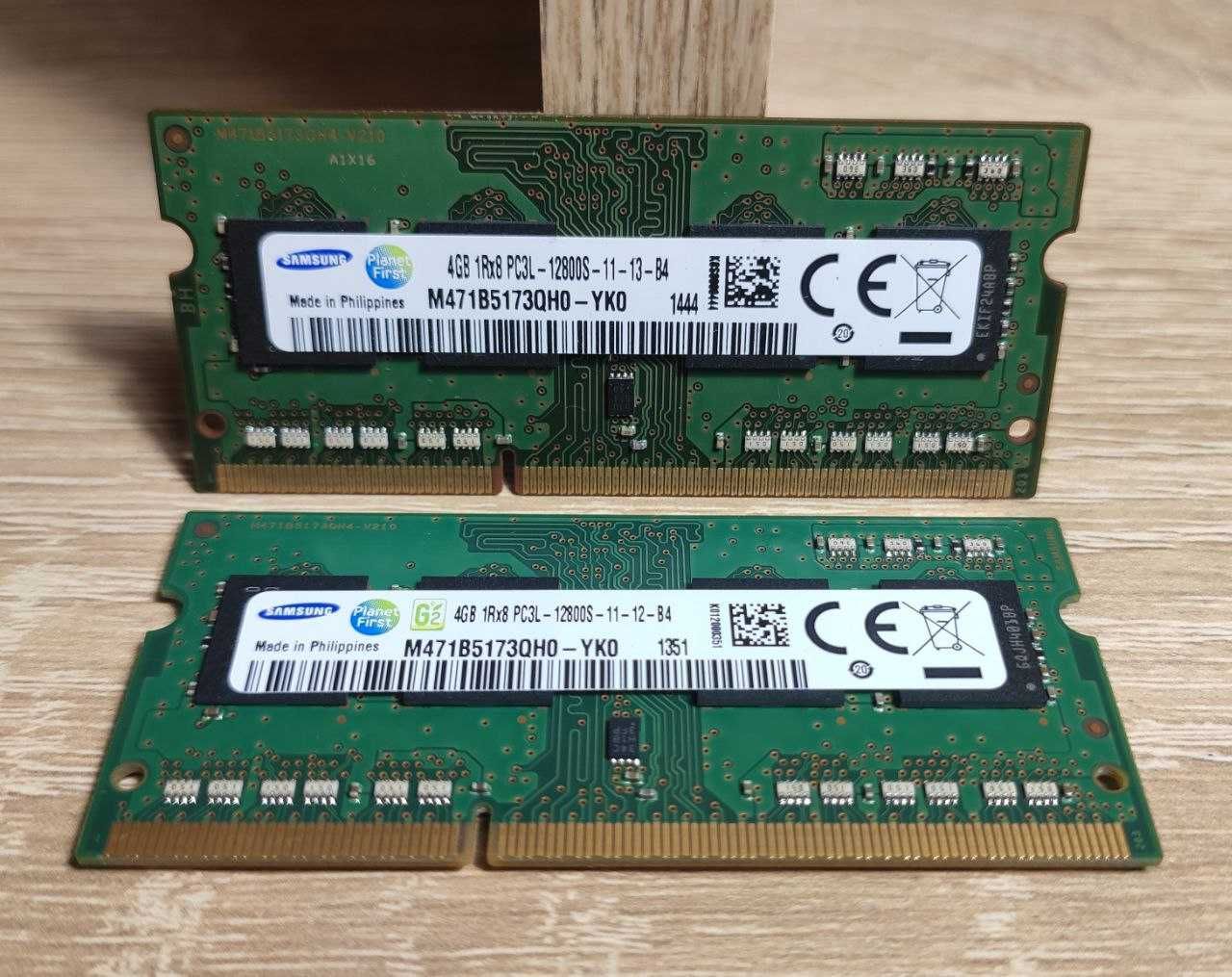8gb 1600mhz ddr3 (комплект 4+4) в ноут/неттоп