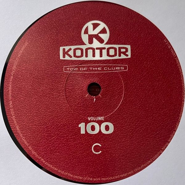 Kontor Top Of The Clubs 100, Fisher, Tiesto, Atb, Calvin Harris