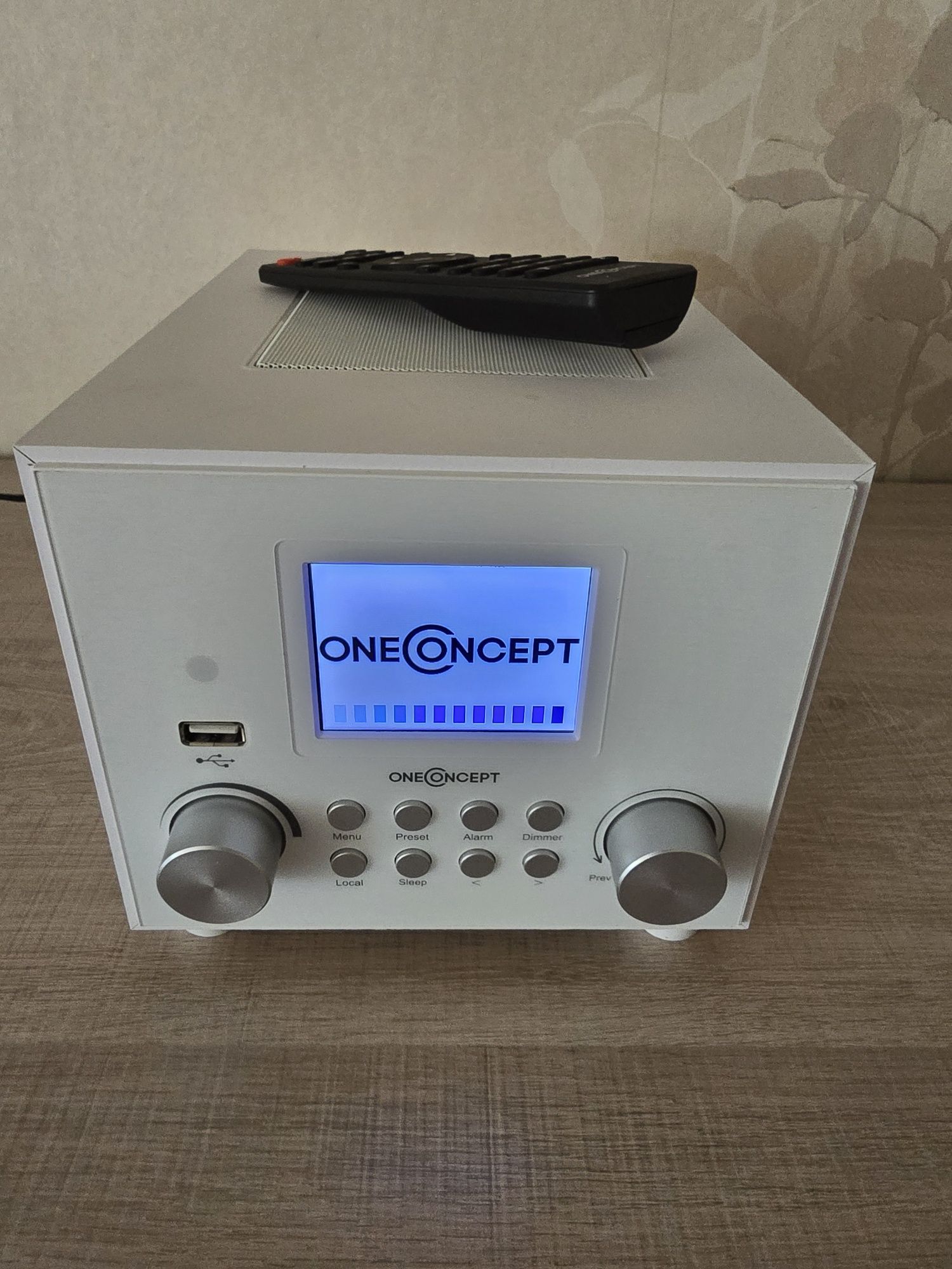 Інтернет-радіо OneConcept Streamo Cube (WiFi/USB/BT/AUX)