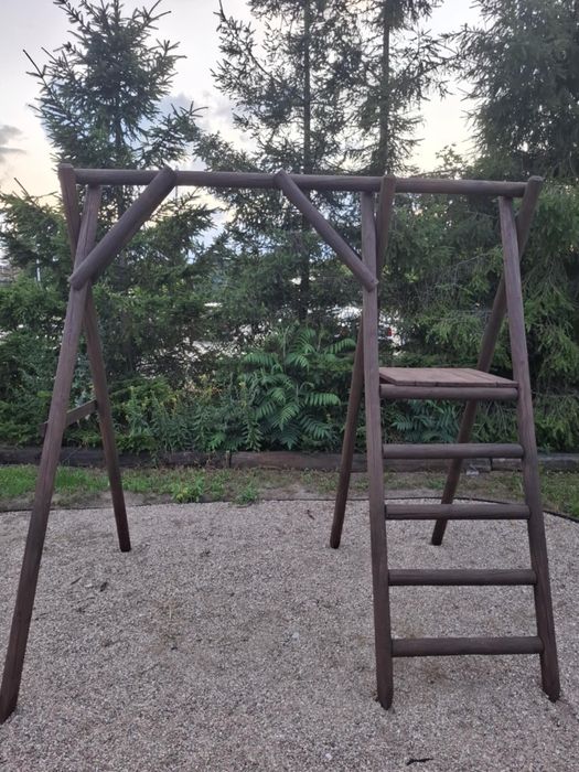 Huśtawka, donice,pergola,,hamak, stelaż,  plac zabaw