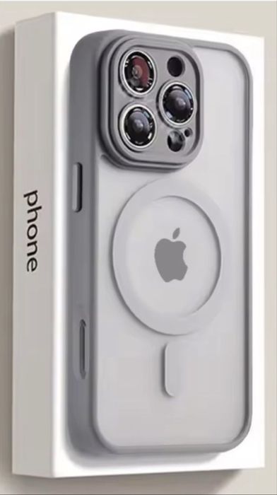 Etui iPhone 16 Pro Clear Case MagSafe szkło w zestawie
