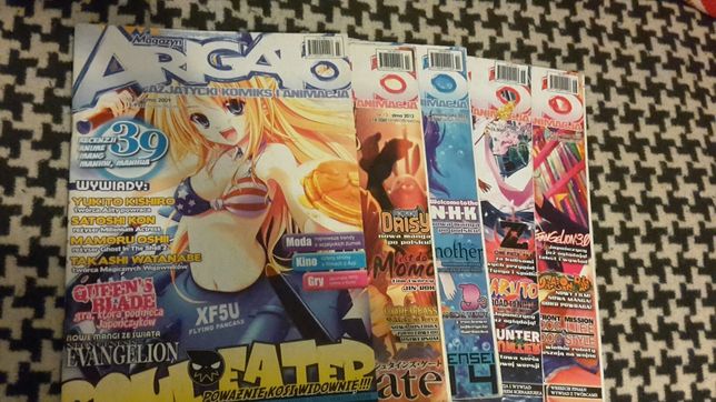 Magazyn arigato magazyny gazetka czasopismo Otaku Kyaa anime manga
