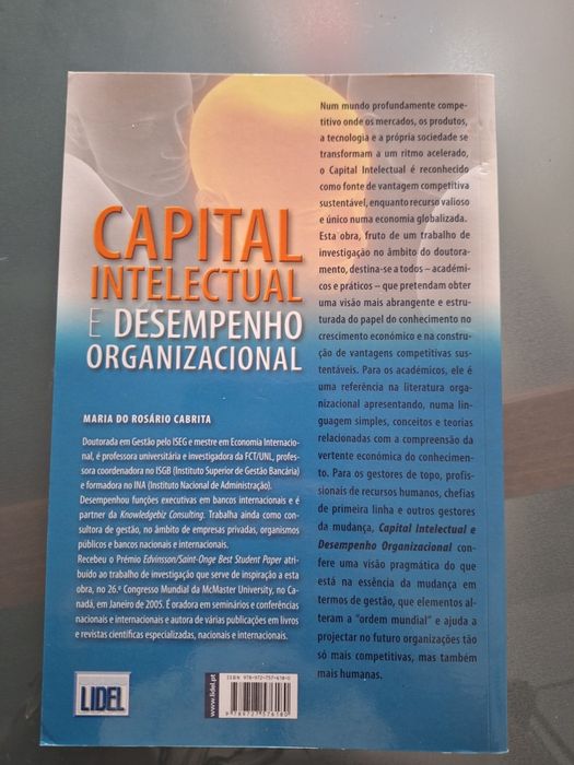 Livro Capital  Intelectual  e o Desempenho  Organizacional