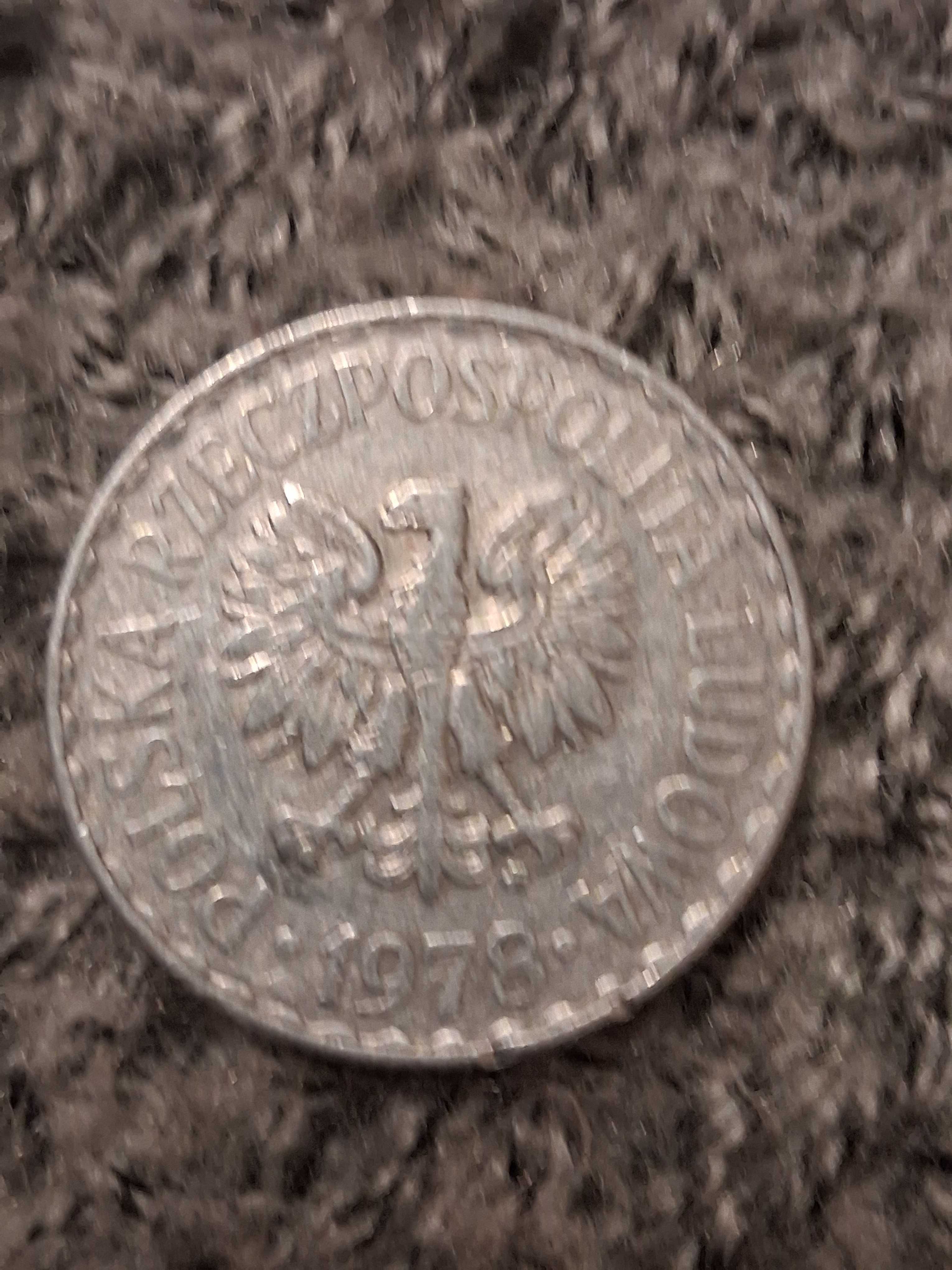 Moneta 1 zł z 1978r.
