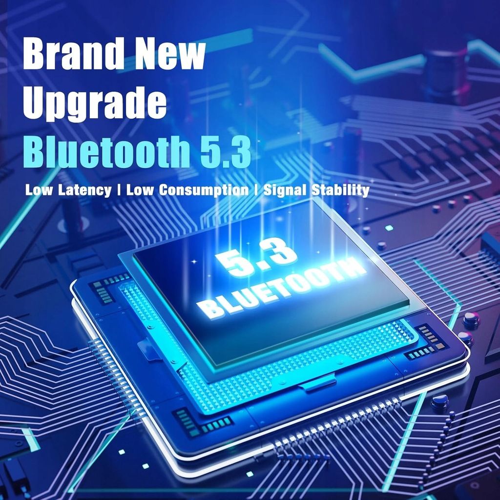 BERIBES nausze słuchawki bezprzewodowe WH202a bluetooth