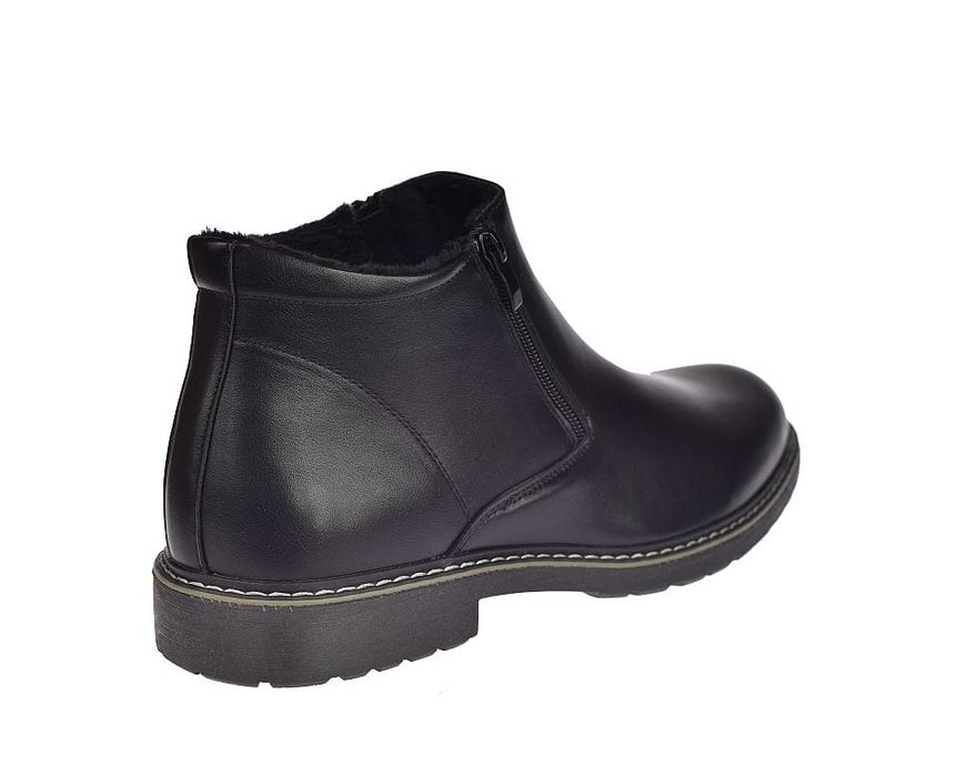 Buty męskie ocieplane botki na suwak sztyblety B-4-0707 rozm. 43