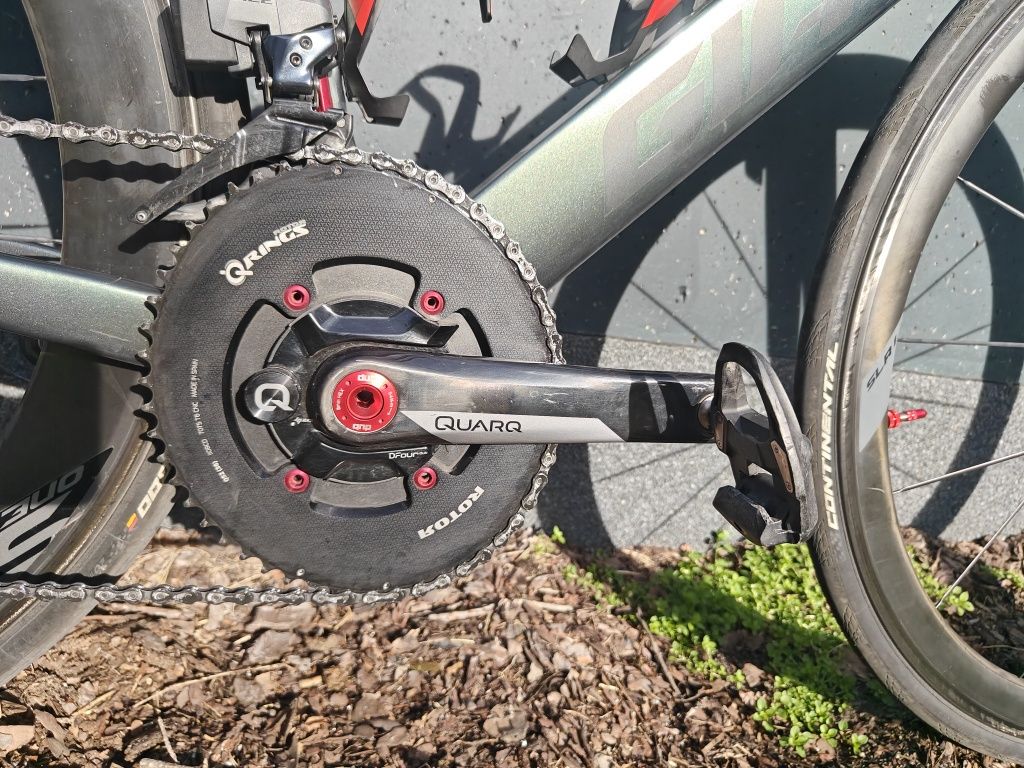 Rower Giant Propel Advanced Pro L Sram Force AXS Etap 2x12 pomiar mocy