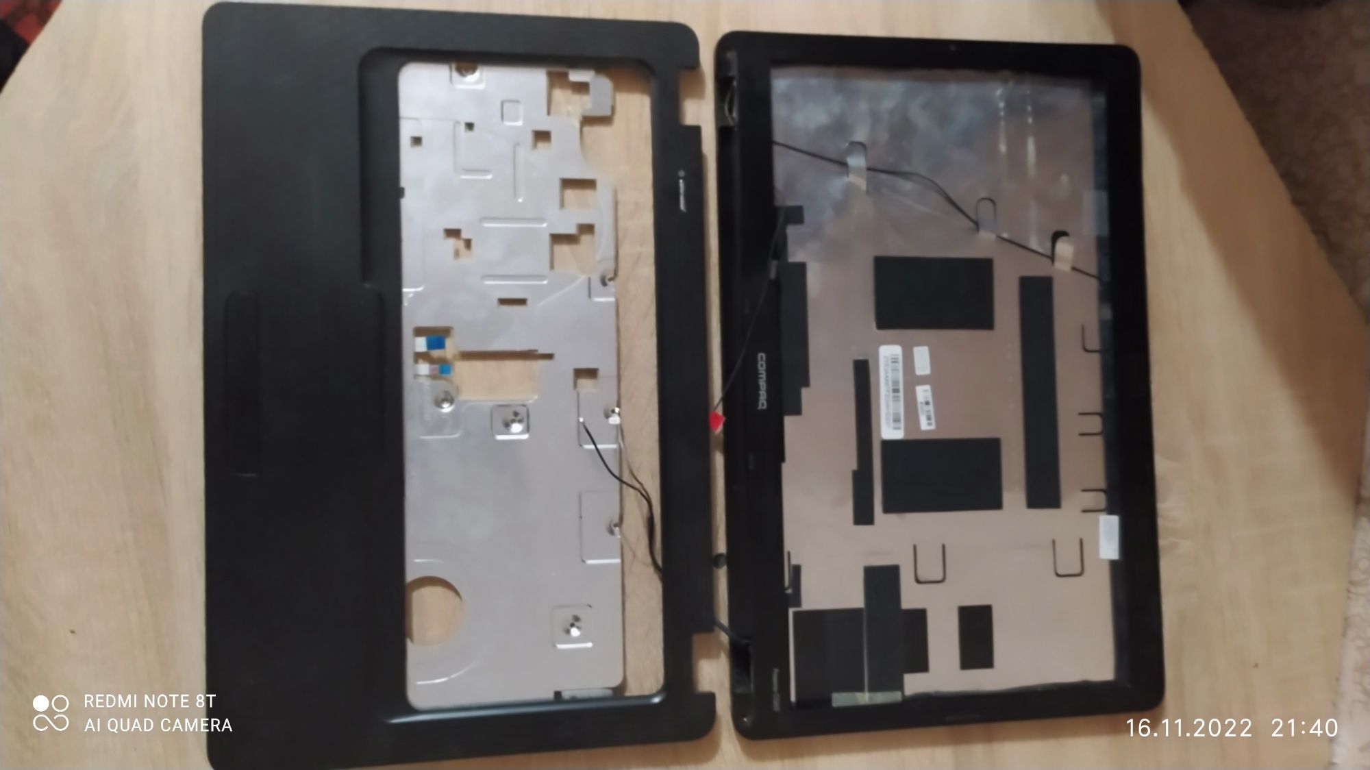 Продам корпуса к ноутбукам hp dv6, hp gq62 и compaq cq62