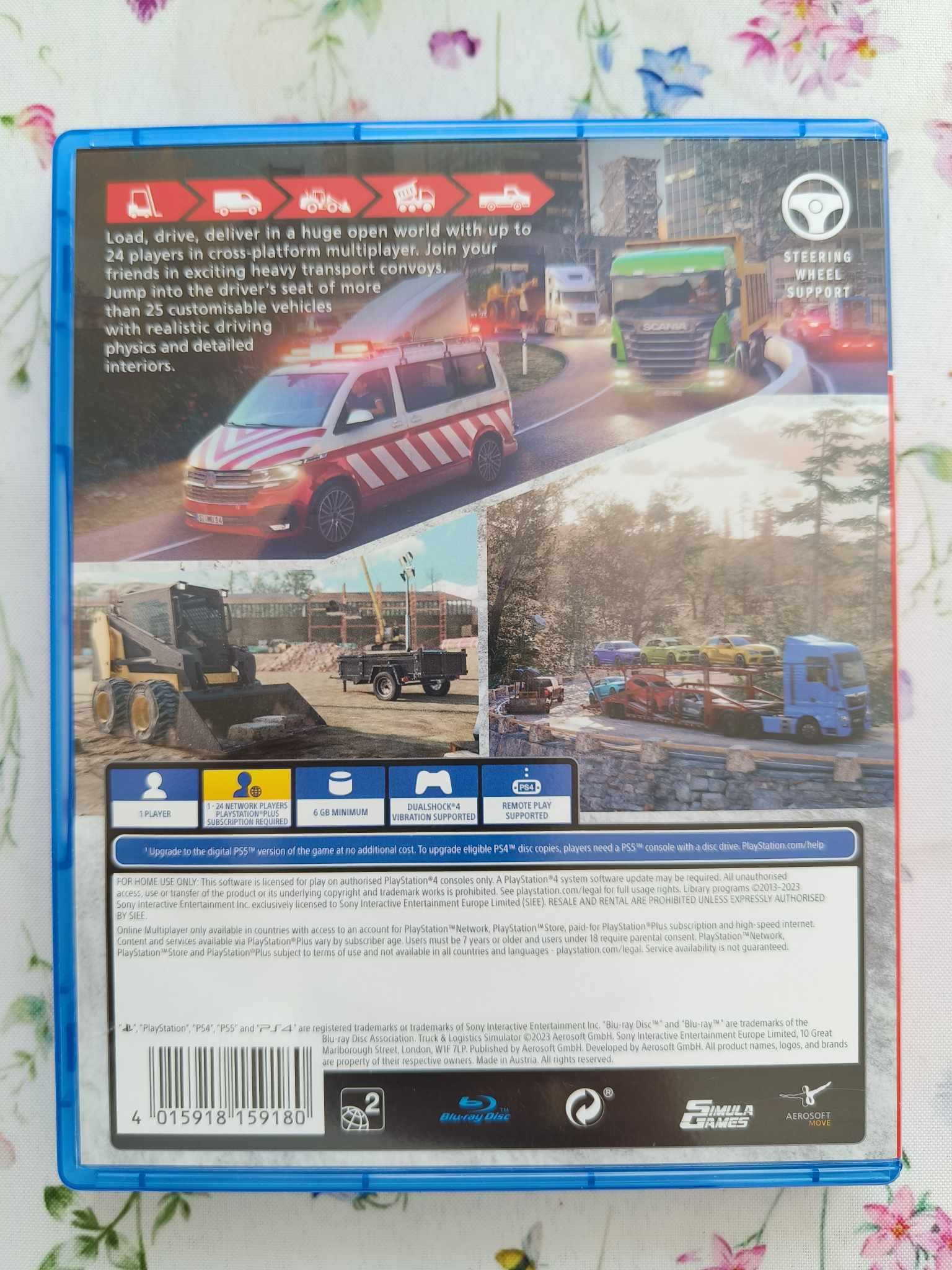 Truck and Logistics Simulator PL PS4