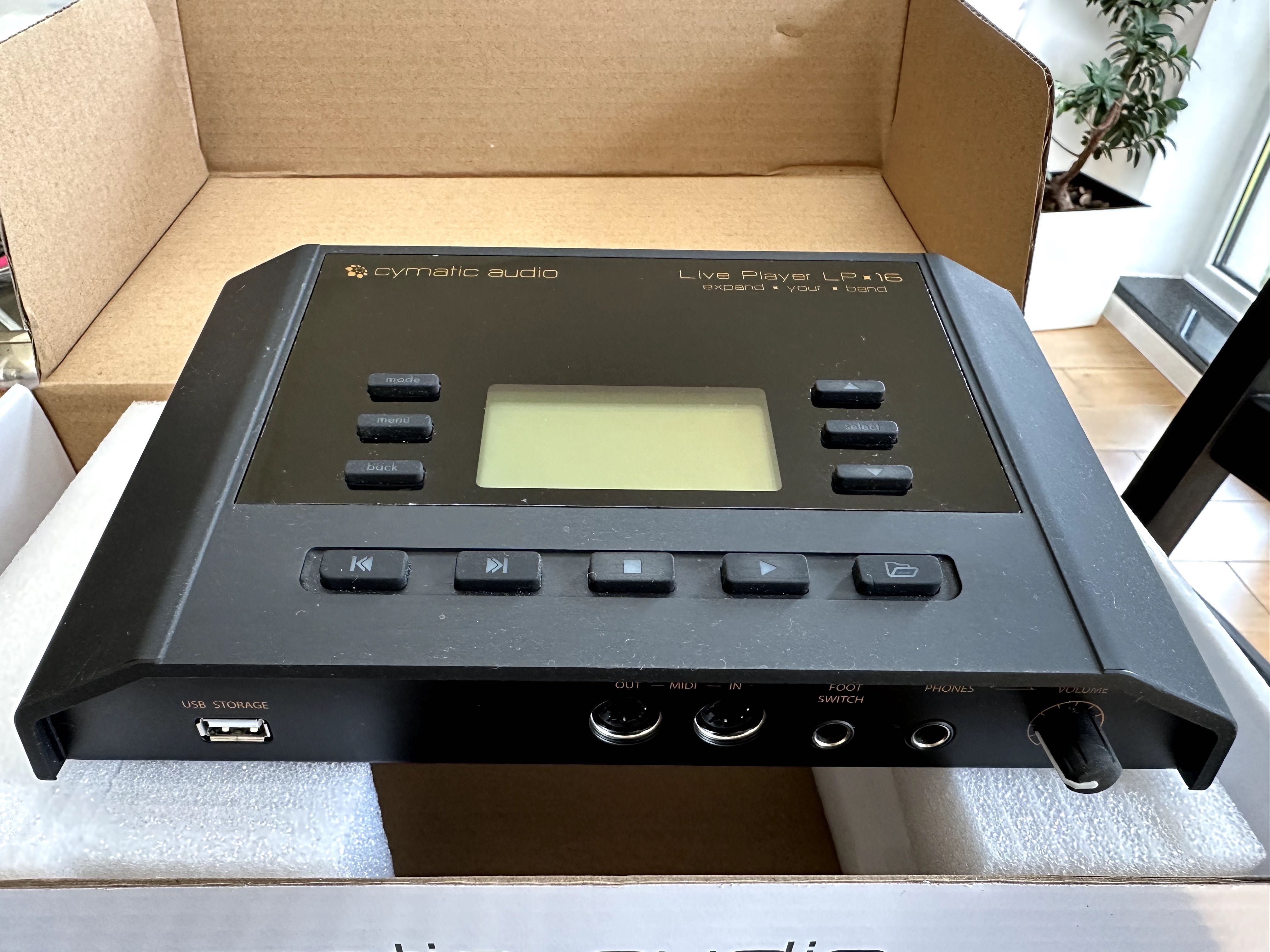 Cymatic Audio LP-16 – Stan idealny, jak nowy!