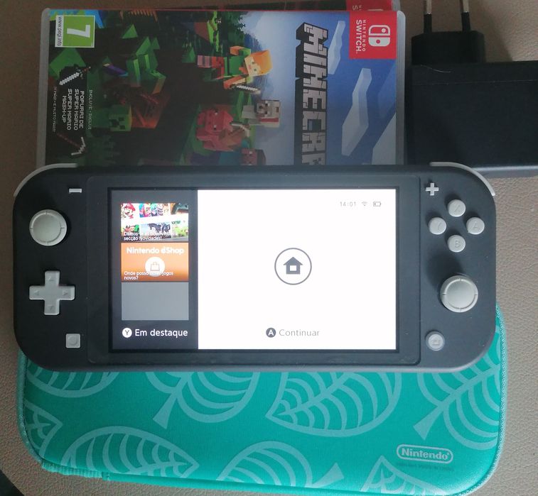 Nitendo Switch Lite como nova