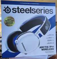 Беспроводные наушники SteelSeries Arctis 7P Plus Wireless Wite,новые.