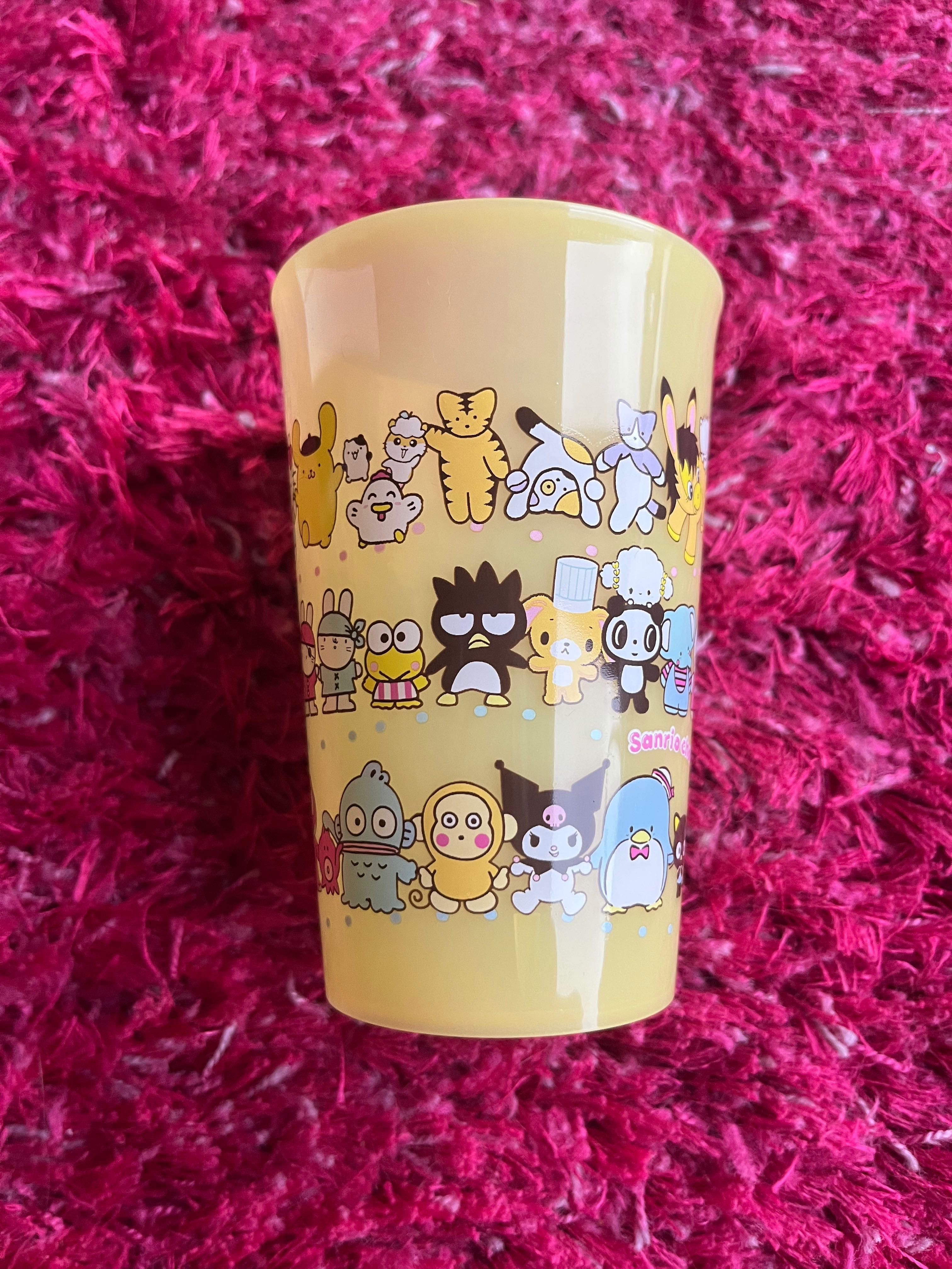 Kubek plastikowy szklanka Sanrio Sugarbunnies Cinnamoroll Hello Kitty