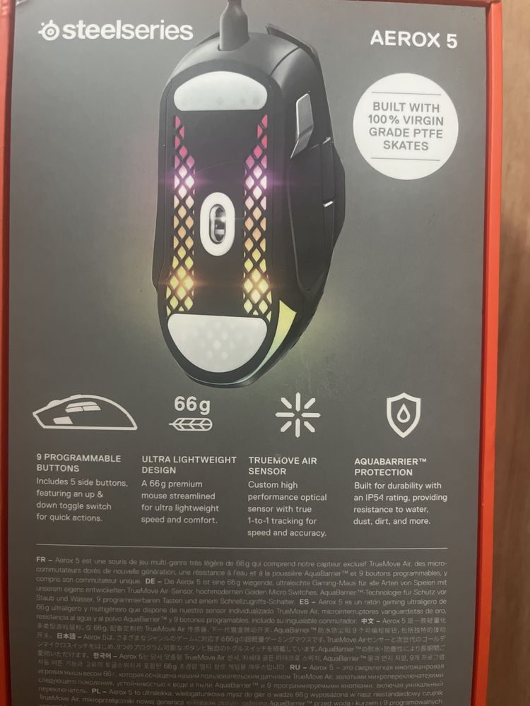 Myszka steelseries Aerox 5