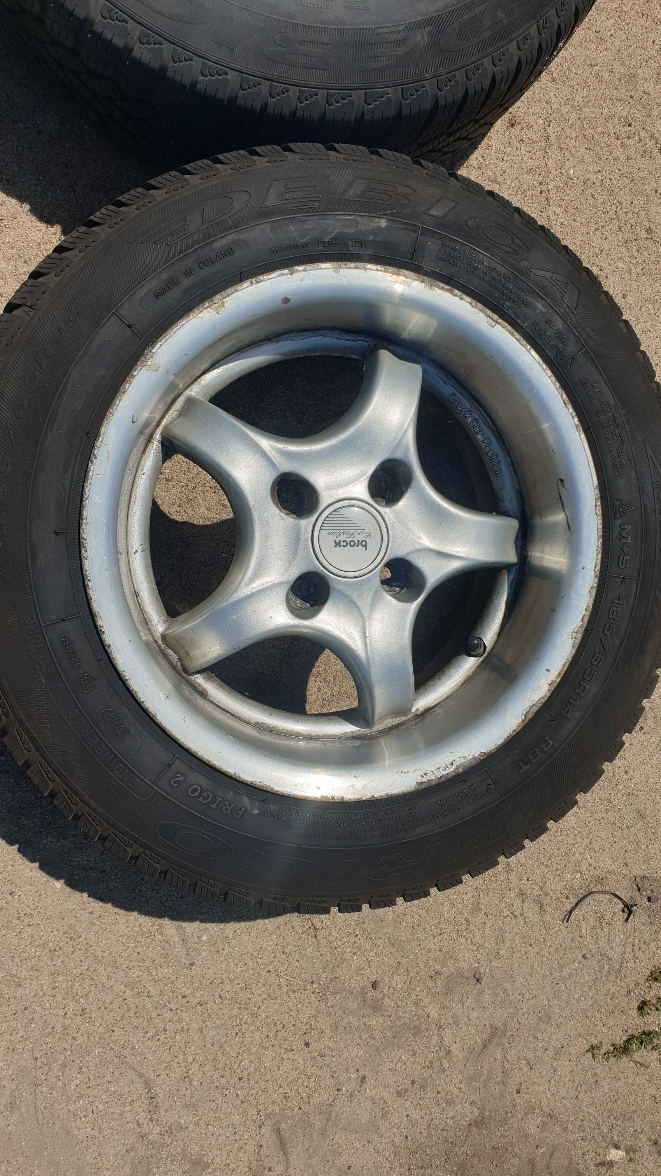 Alufelgi Brock 14 4x100 Vw Golf