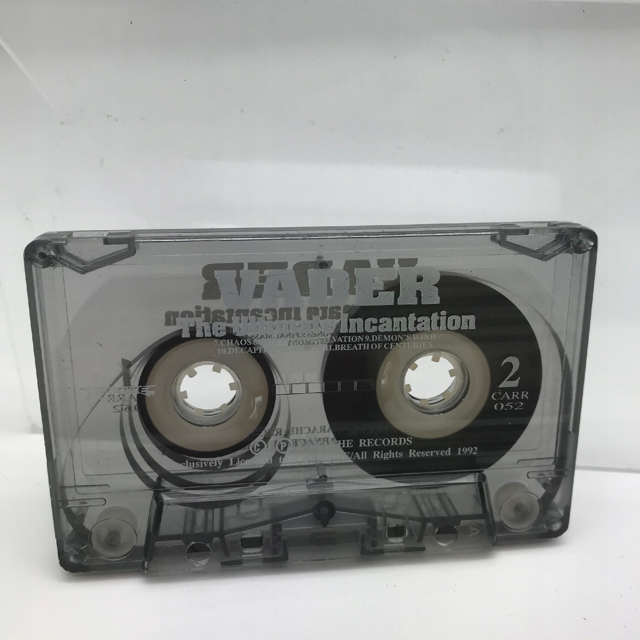 kaseta - vader - the ultimate incantation metal 1992
