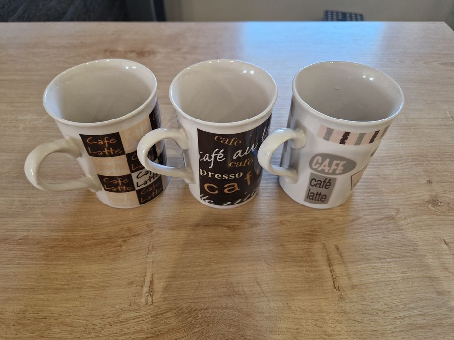 Zestaw kubków do kawy