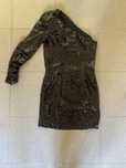 Vestido tubo Zara lantejoula