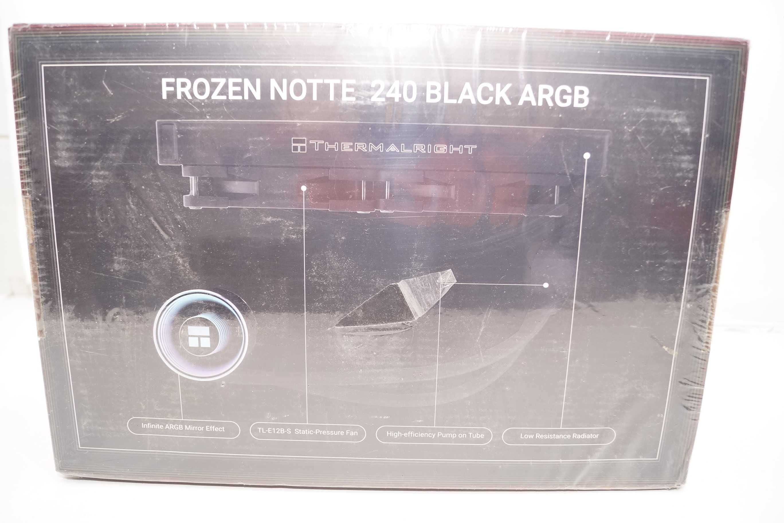 Thermalright Frozen Notte 240 Black ARGB chłodzenie wodne CPU