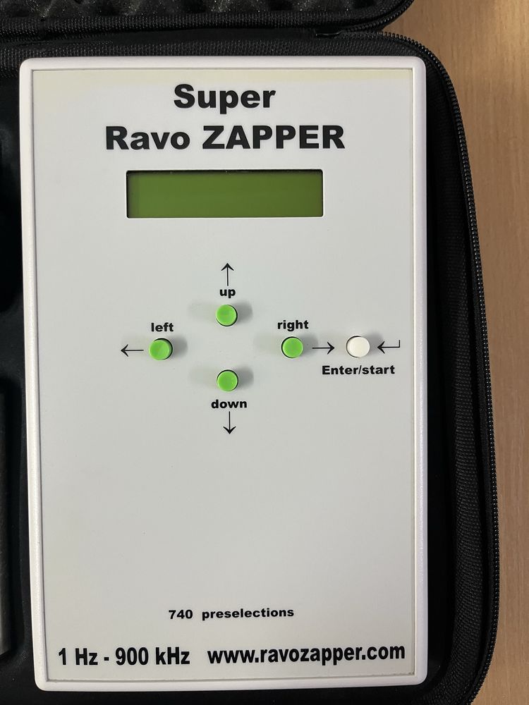Частотний генератор Super Ravo Zapper (Оригінал, Чехія)
