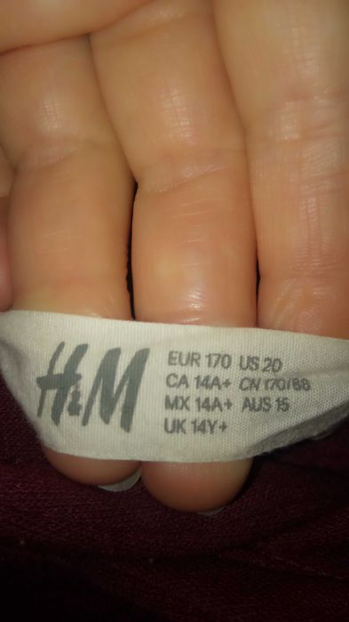 Okazja H&M Hogwarts 2 bluzy młodzieżowe damskie od 11 lat wzr 158- 170