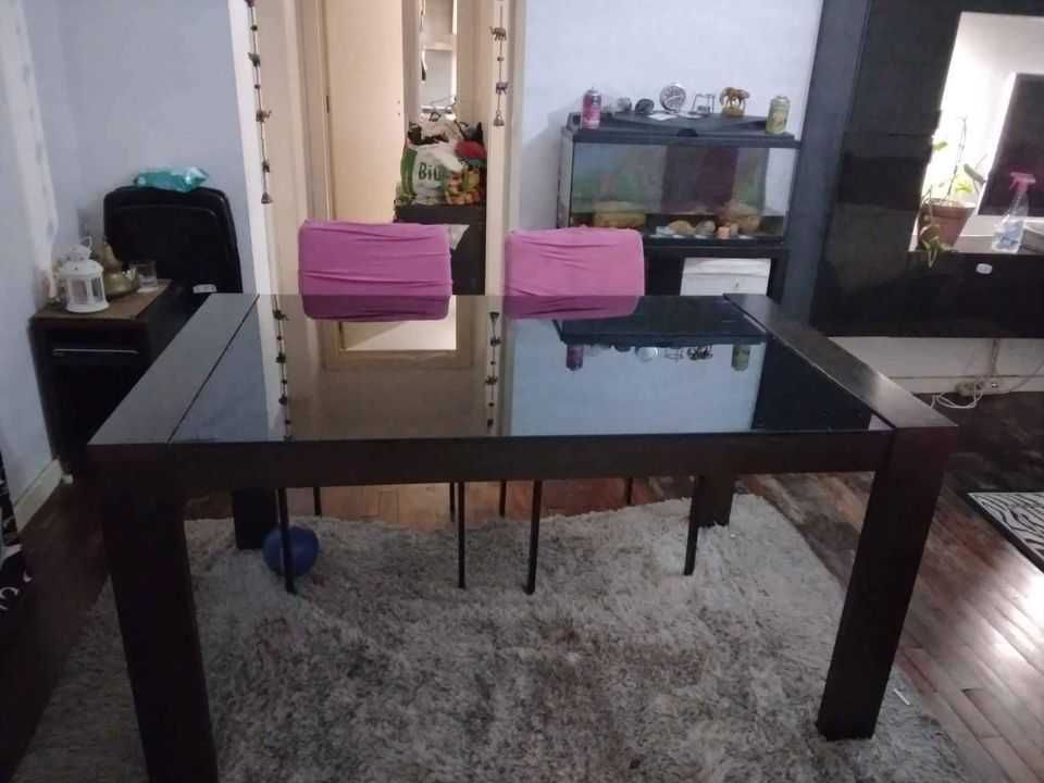 Mesa e móvel sala semi-novos