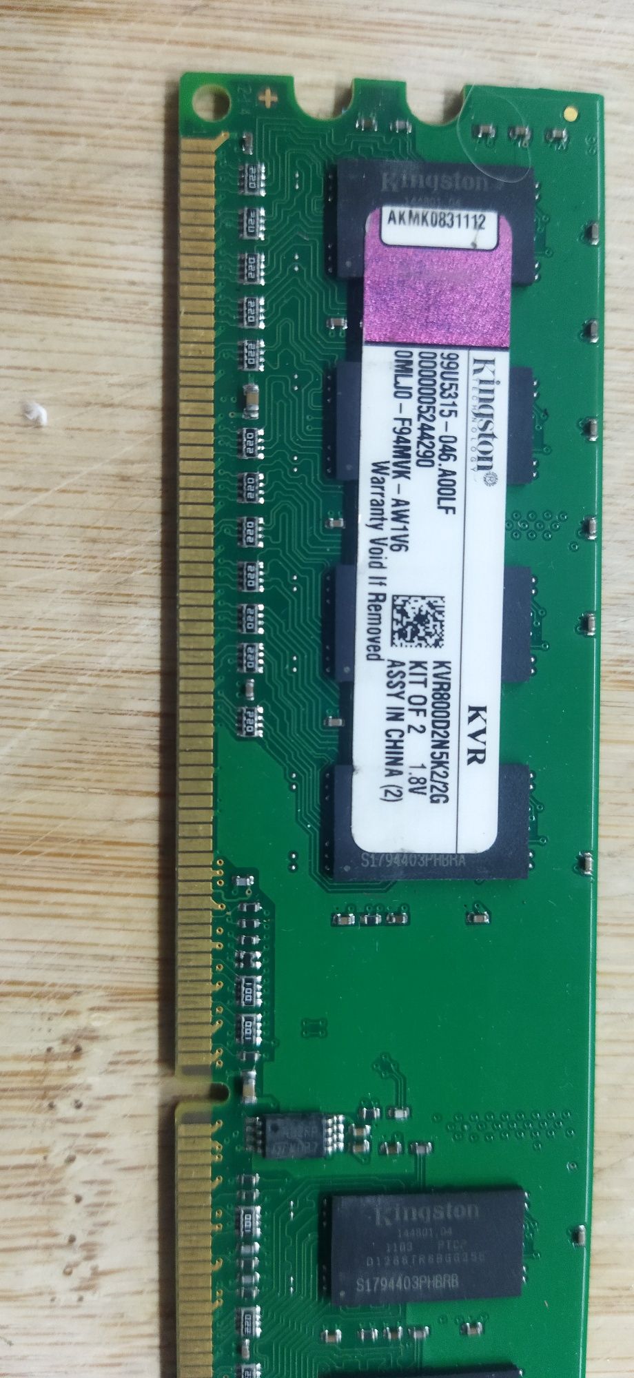 Memórias RAM DDR 2 2x2gb ou 2gb