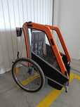 Atrelado dois lugares para bicicleta