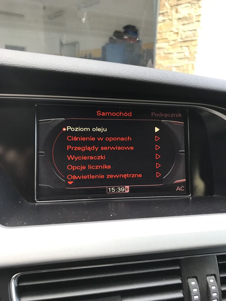 Konwersja Polskie Menu USA/EU Audi a3 a4 a5 a6 Zmiana języka