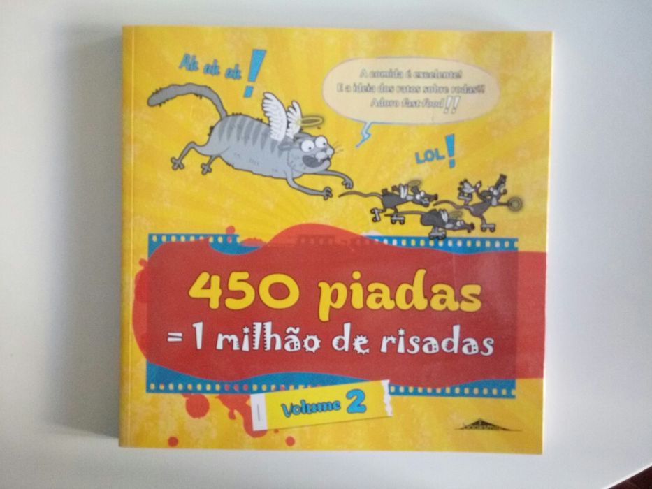 Livros de anedotas NOVOS *preço excelente