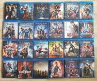 Marvel zestaw filmów Blu-Ray Iron Man, Spider-Man, Thor, Avengers