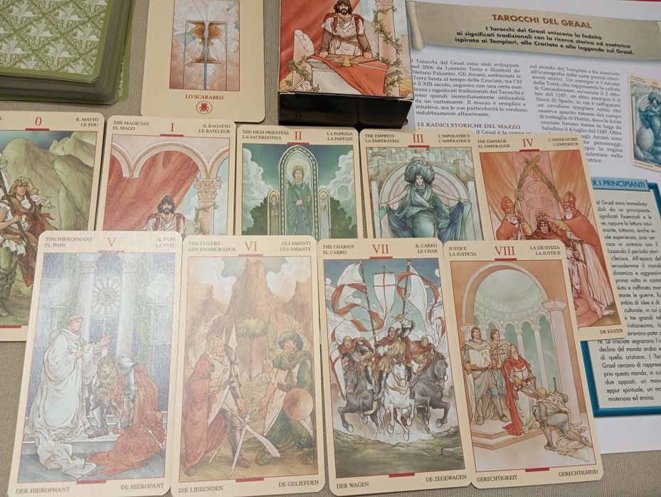 Tarot do Graal Lo Scarabeo