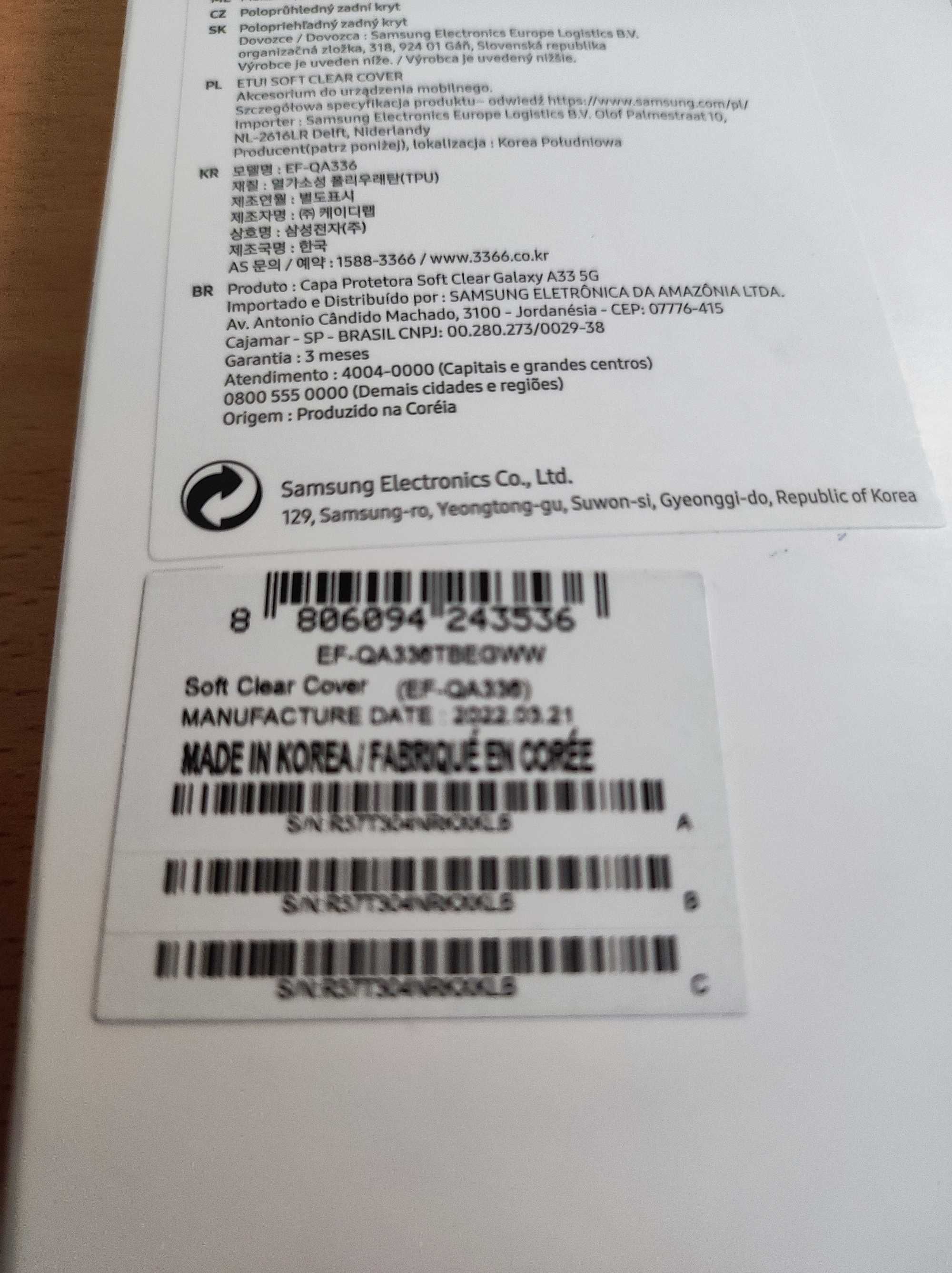 Capa para Samsung Galaxy A33 5G