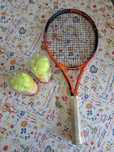 Raquete ténis Head Challenge Elite + 6 bolas wilson