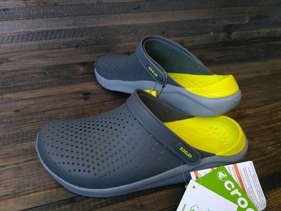 Crocs literide сірі, розмір 40 – ідеальні для активного способу життя