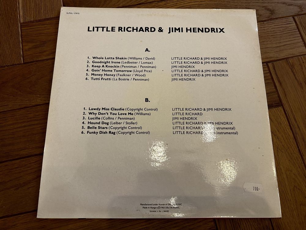 Little Richard & Jummy Hendrix płyta winylowa winyl