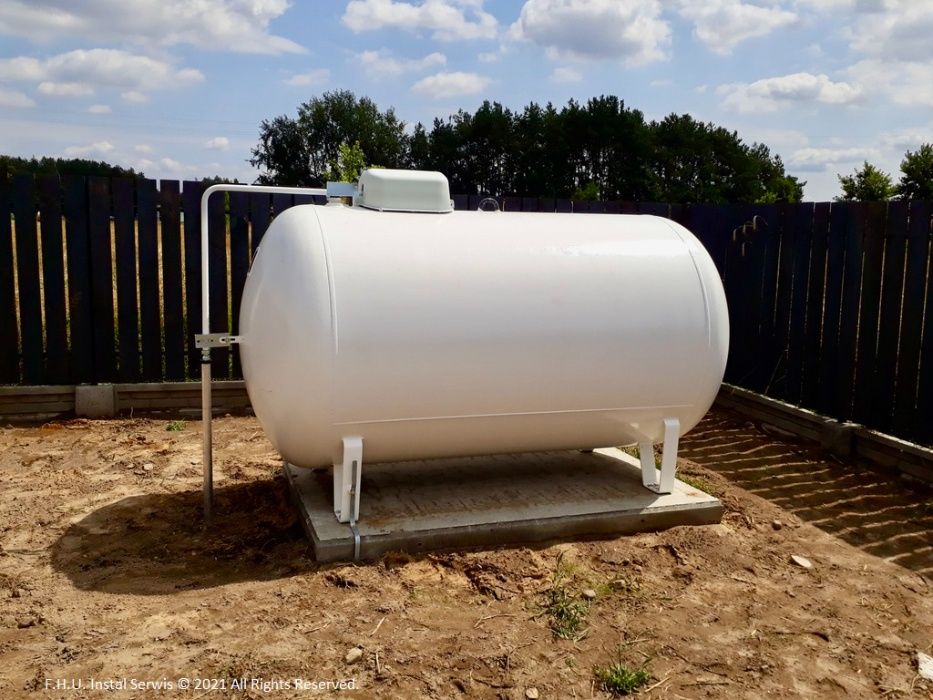 Zbiornik na gaz płynny LPG 2700L / 3600L / 4850L / 4850L naziemny