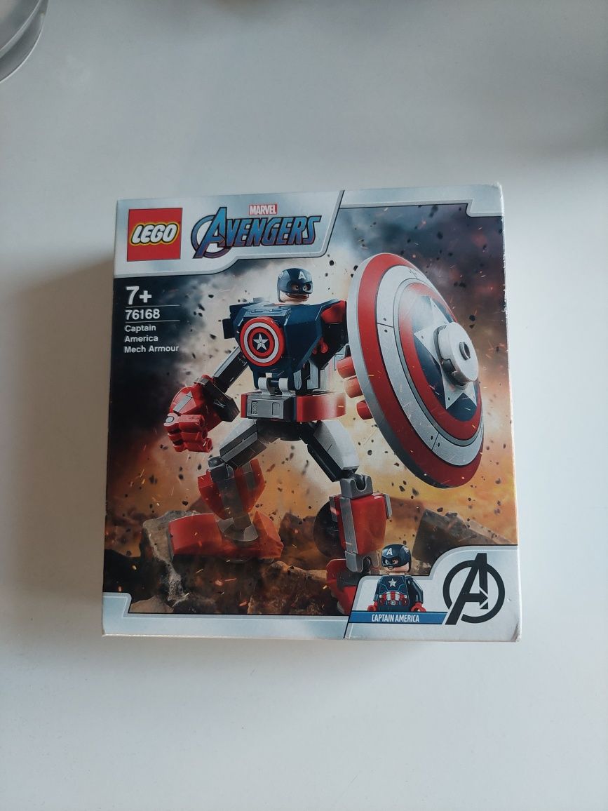 Lego Avengers Mech Opancerzony Kapitana Ameryka 76168
