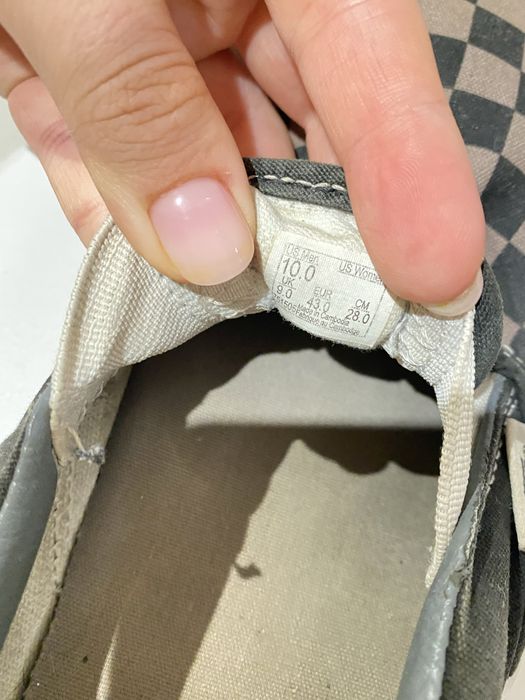 Кеды Vans slip-on VN000EYEBPJ 43р. оригинал