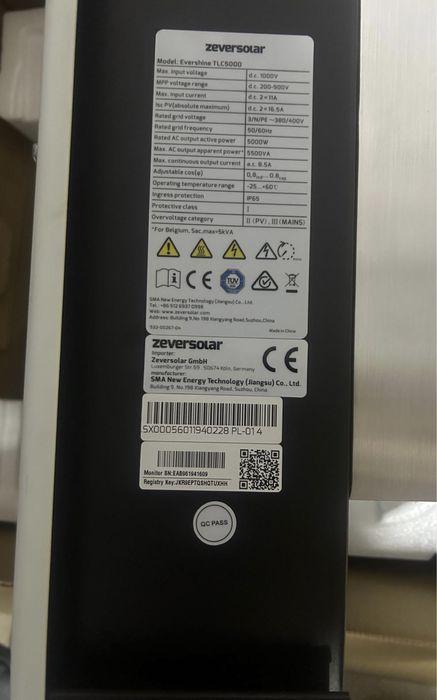 Falownik Zeversolar TLC 5000