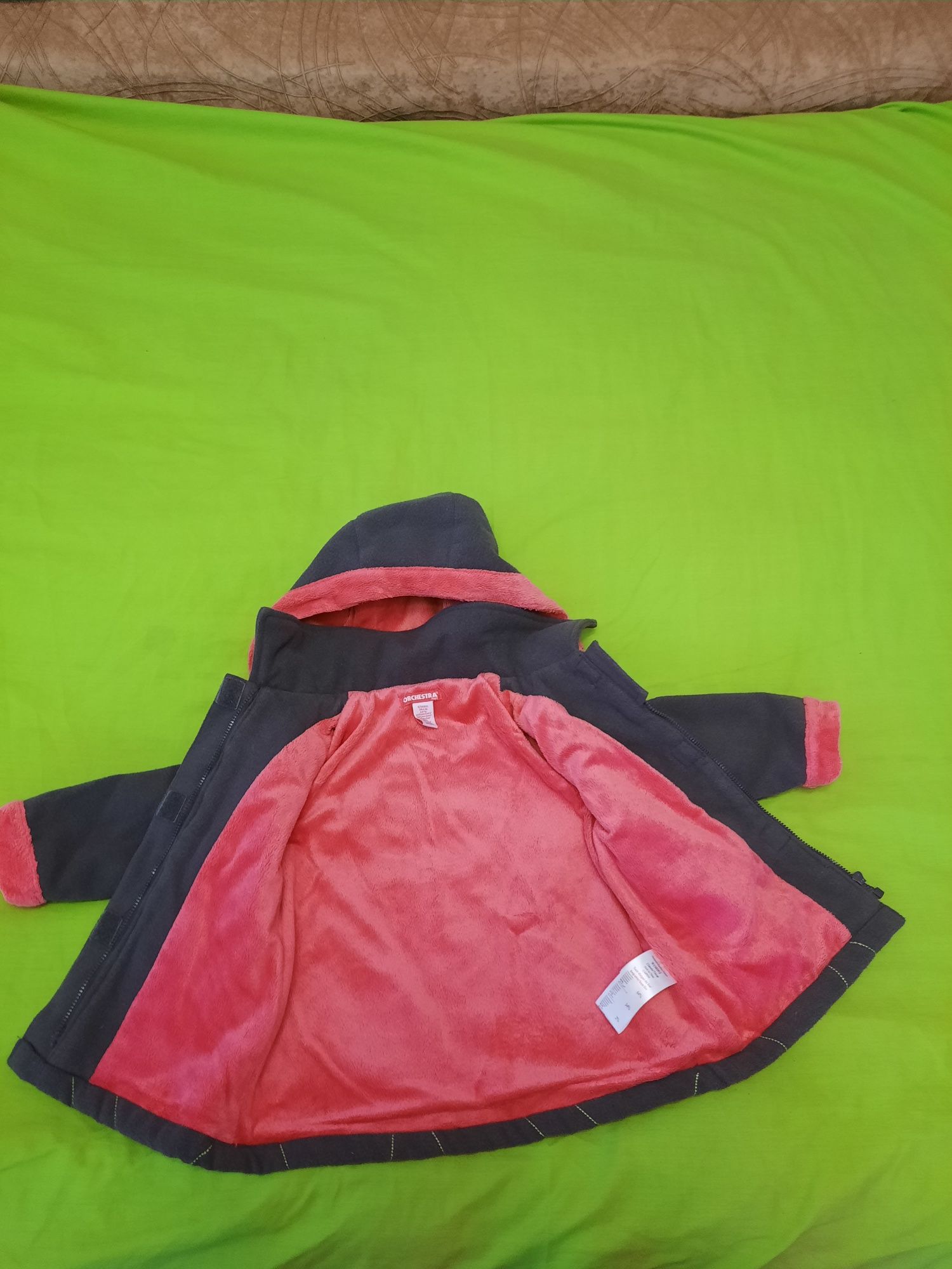 Пальтечка від бренду Оrchеstrа для маленької леді 1-3 рочки