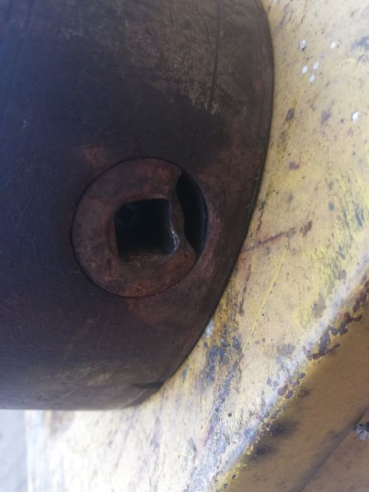 Starocie stare koło pasowe - DUZE