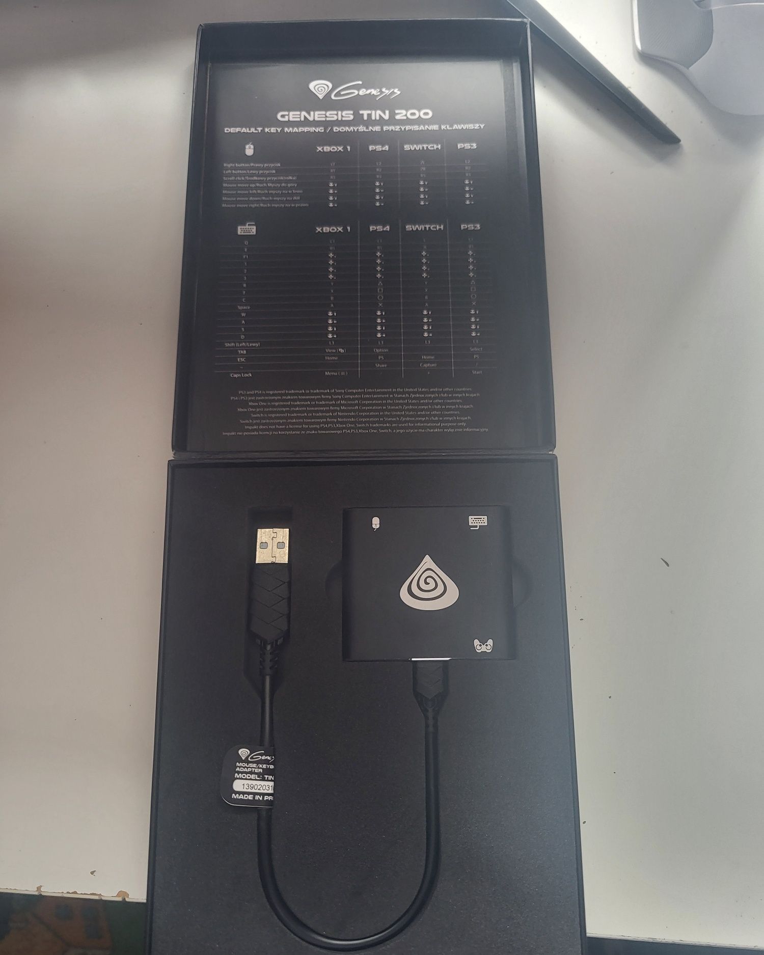 Adapter do konsol Genesis Tin 200