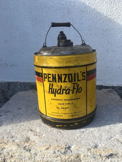 lata oleo Pennzoil