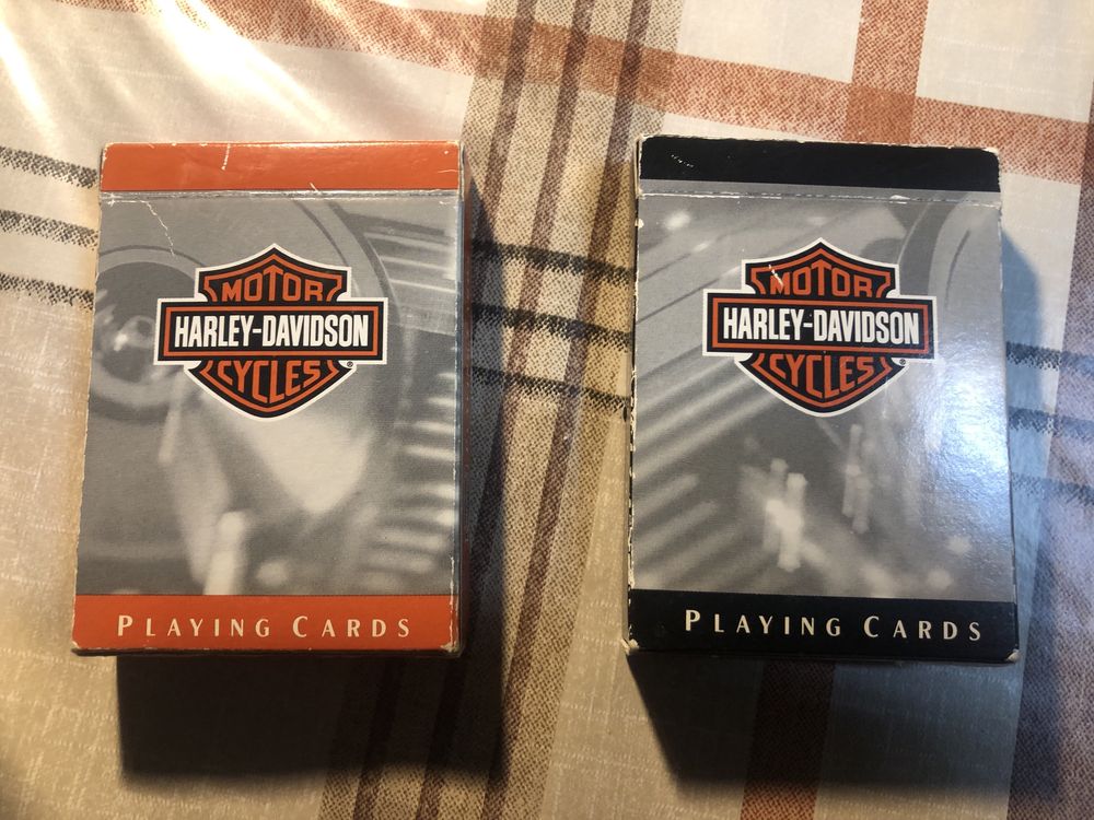 Harley-Davidson karty do gry .